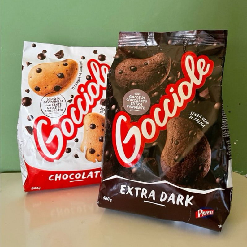 ［6月全預購］Gocciole 巧克力豆餅乾｜400/500克包裝