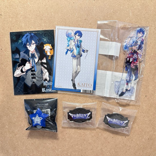 日版 初音未來 初音 Kaito 樂天 一番賞 抽賞 立牌 徽章 胸章 相卡 指燈 戒指