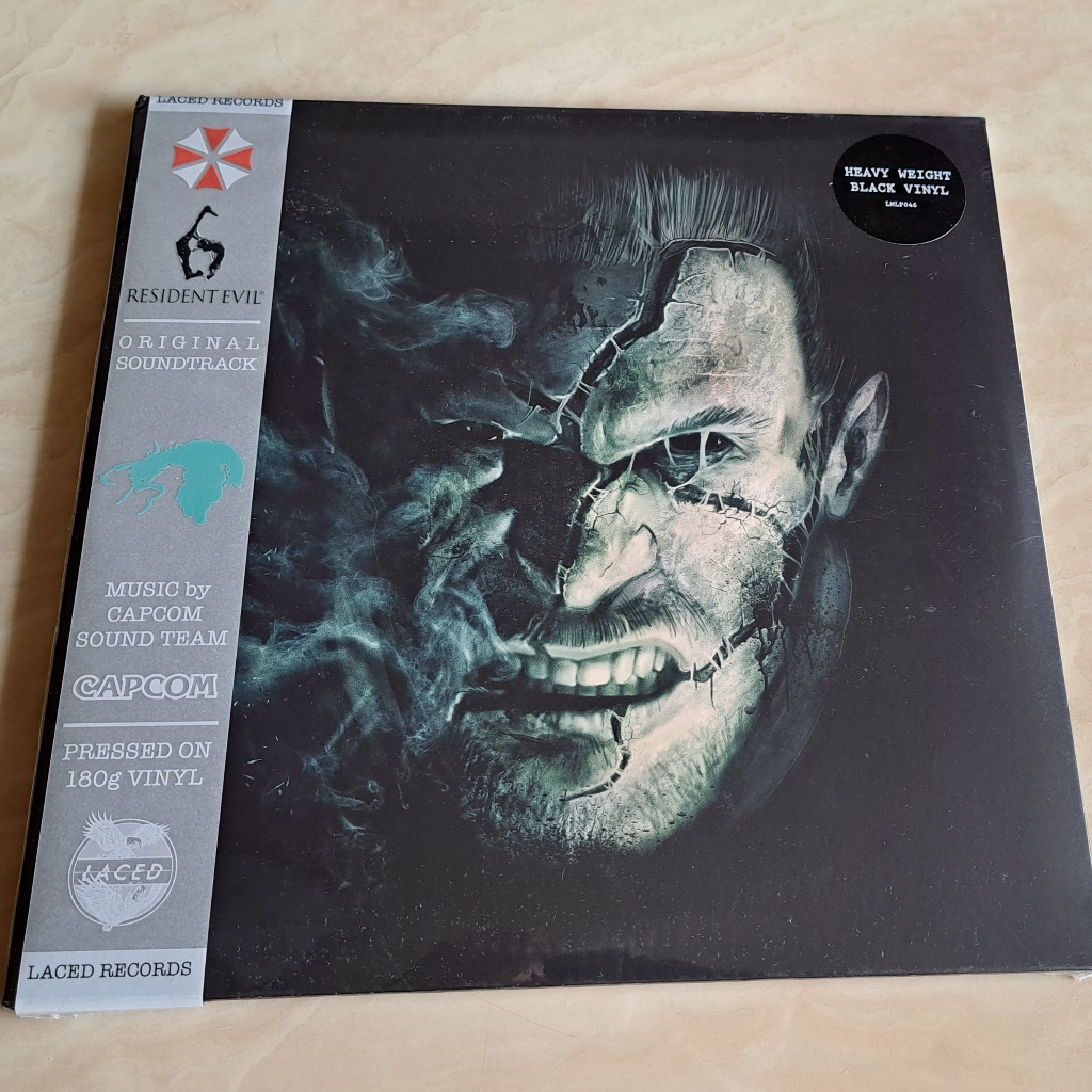 惡靈古堡6遊戲原聲帶黑膠唱片進口豪華限定版resident evil deluxe vinyl。生化危機PS5／4重製版