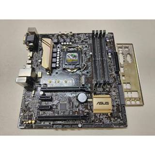 #1012 ASUS H170M-PLUS 主機板 附檔板