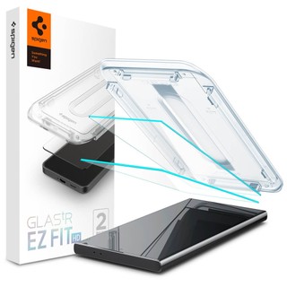 Spigen Galaxy S24 Ultra(6.8吋) EZ Fit HD 玻璃快易貼(2入) 官旗店