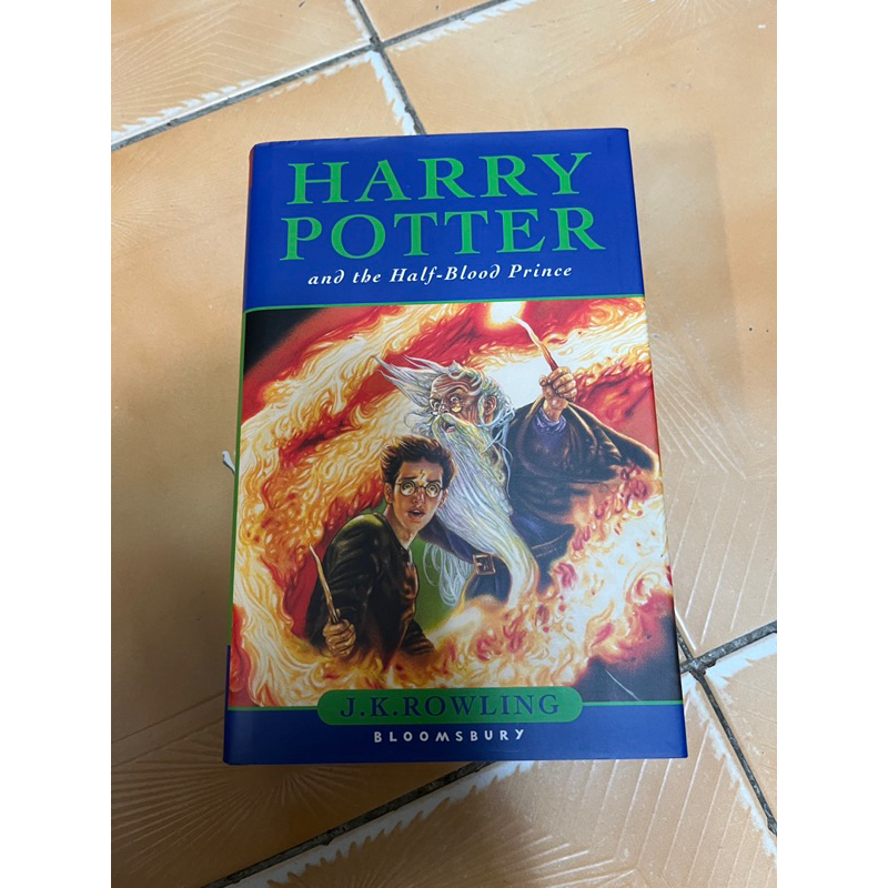哈利波特Harry Potter 混血王子The half blood prince 二手原文精裝版書