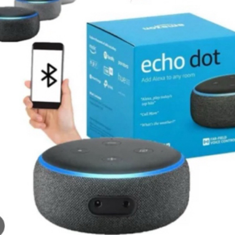 Amazon echo dot 3rd 亞馬遜 智慧音箱 第三代 美國帶回 全新未拆