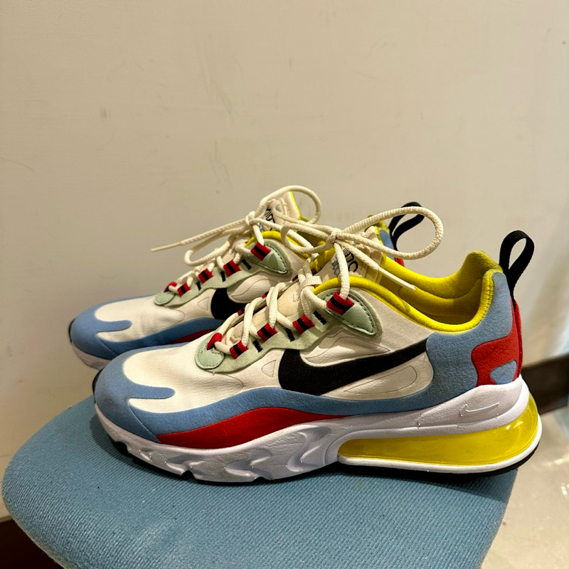 nike react 270 彩色/ 二手鞋/尺寸23公分