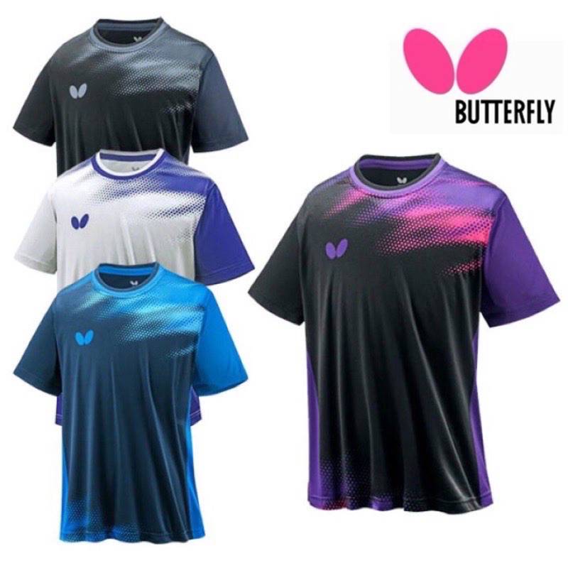 《桌球88》 全新日本進口 Butterfly 蝴蝶 桌球衣 2023年款 桌球服 運動上衣 排汗衣 T恤 日本內銷版