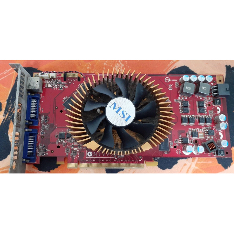 【二手舊電腦零件】MSI 9800GT顯示卡