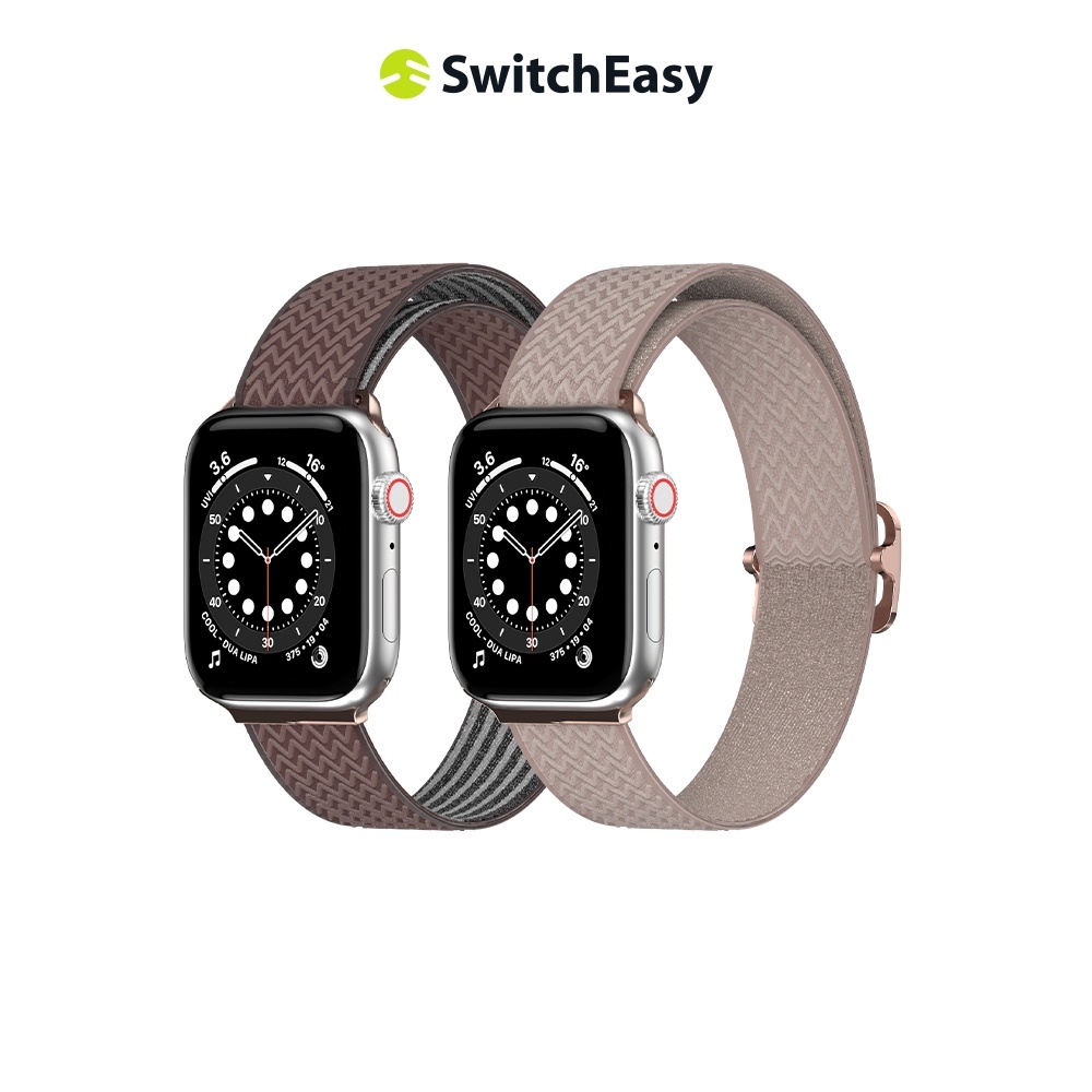 SwitchEasy 魚骨牌  Apple Watch Wave 高彈性運動錶帶 全尺寸Ultra/9/8/7/6/5
