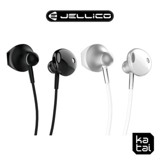 JELLICO 金屬高質感系列線控耳機 黑/白 JEE-CT11