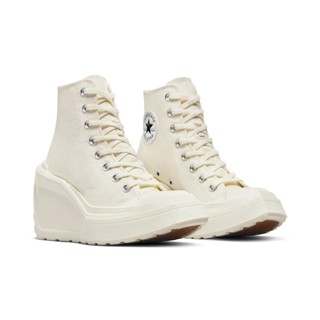 CONVERSE 女款幾何坡跟 DE LUXE WEDGE 楔型厚底 A06479C 白 KARINA同款