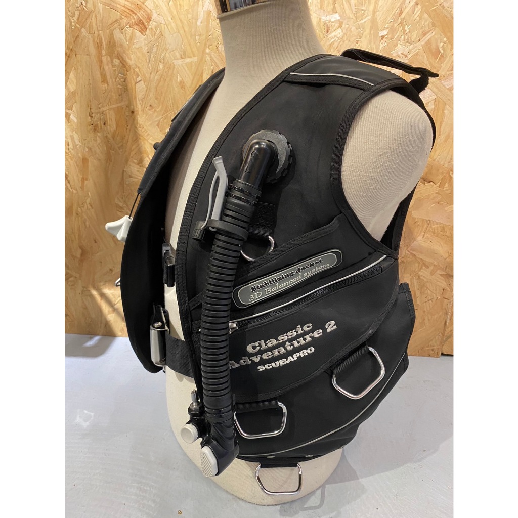 SCUBAPRO CLASSIC ADVENTURE 2 BCD SIZE XS 9成新 已保養 一年保固