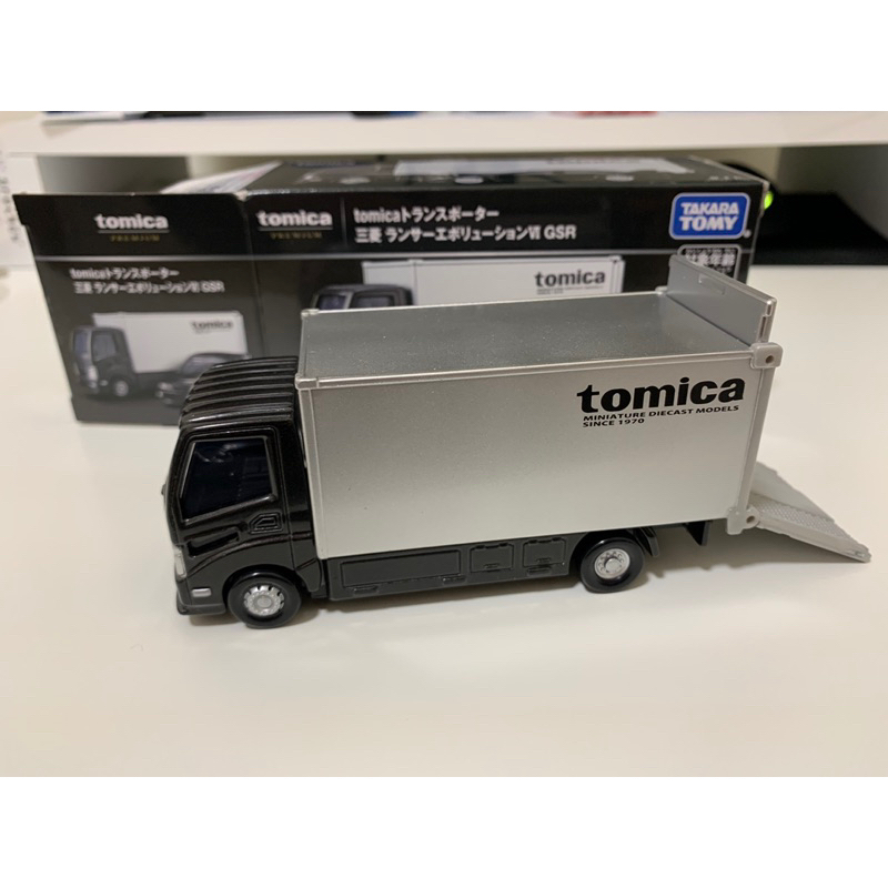 TOMICA PREMIUM #06 三菱 LanEVO 6 GSR的運輸車 91257 ”只賣拖車 有附盒子”