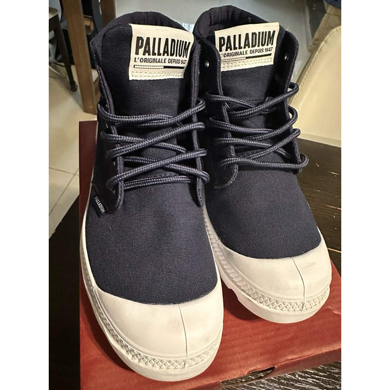 Palladium 高筒帆布鞋 童鞋 23 cm US 4.5 9.5成新