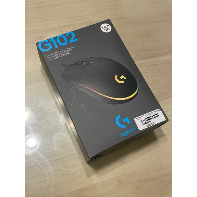 Logitech G 羅技 G102 LIGHTSYNC RGB 6鍵 遊戲滑鼠 電競滑鼠