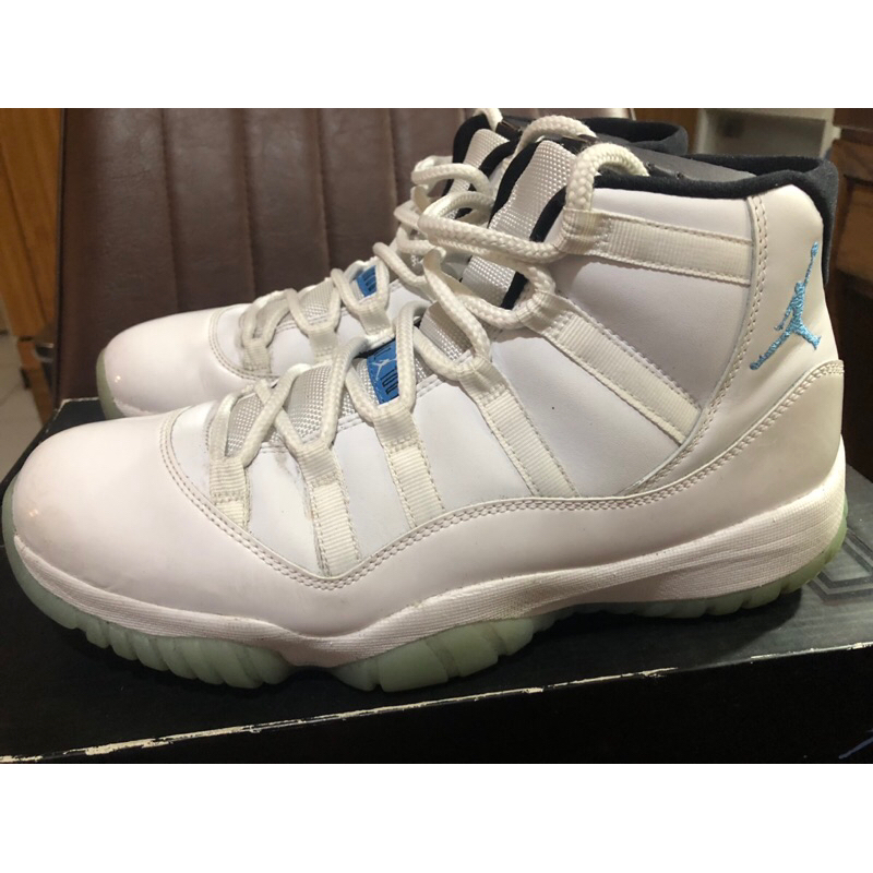 二手air Jordan 11 legend blue aj11 傳奇藍 us9.5