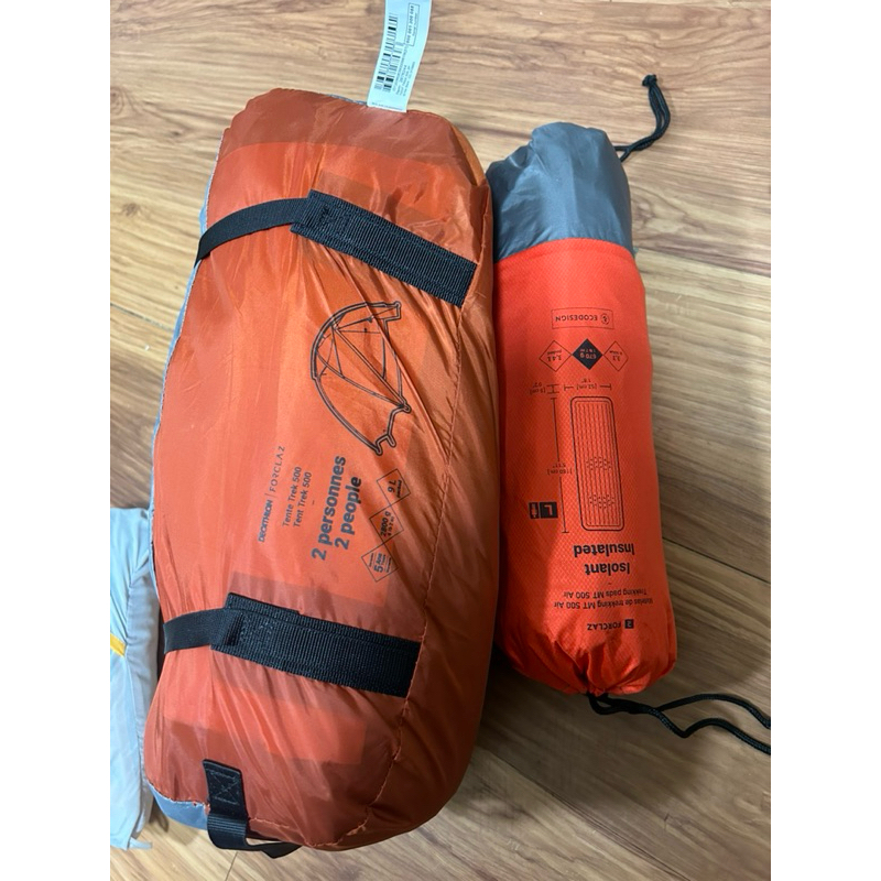 迪卡儂 露營 登山免器具充氣床墊