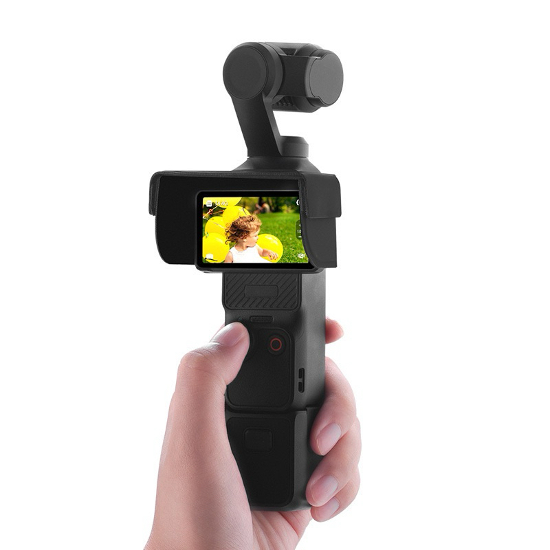 現貨 DJI OSMO Pocket 3 pocket3 顯示屏遮光罩 遮陽套防眩光 屏幕遮陽蓋 檔陽板 口袋相機拓展