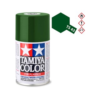 (大鳥叔叔模型) TAMIYA 田宮噴漆 85043 TS43 TS-43 墨綠色 100ml