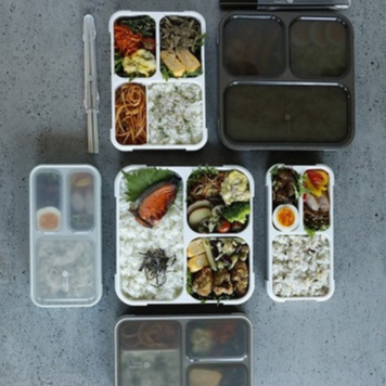 最後現貨+開發票🎏CB Japan FOODMAN 抗菌便當盒 輕薄型便當盒 營養午餐 野餐 露營 凹豆 日本居家
