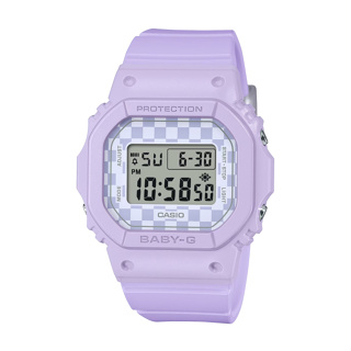 【CASIO BABY-G】滑板潮流系列休閒方形電子腕錶-丁香紫/BGD-565GS-6/台灣總代理公司貨享一年保固
