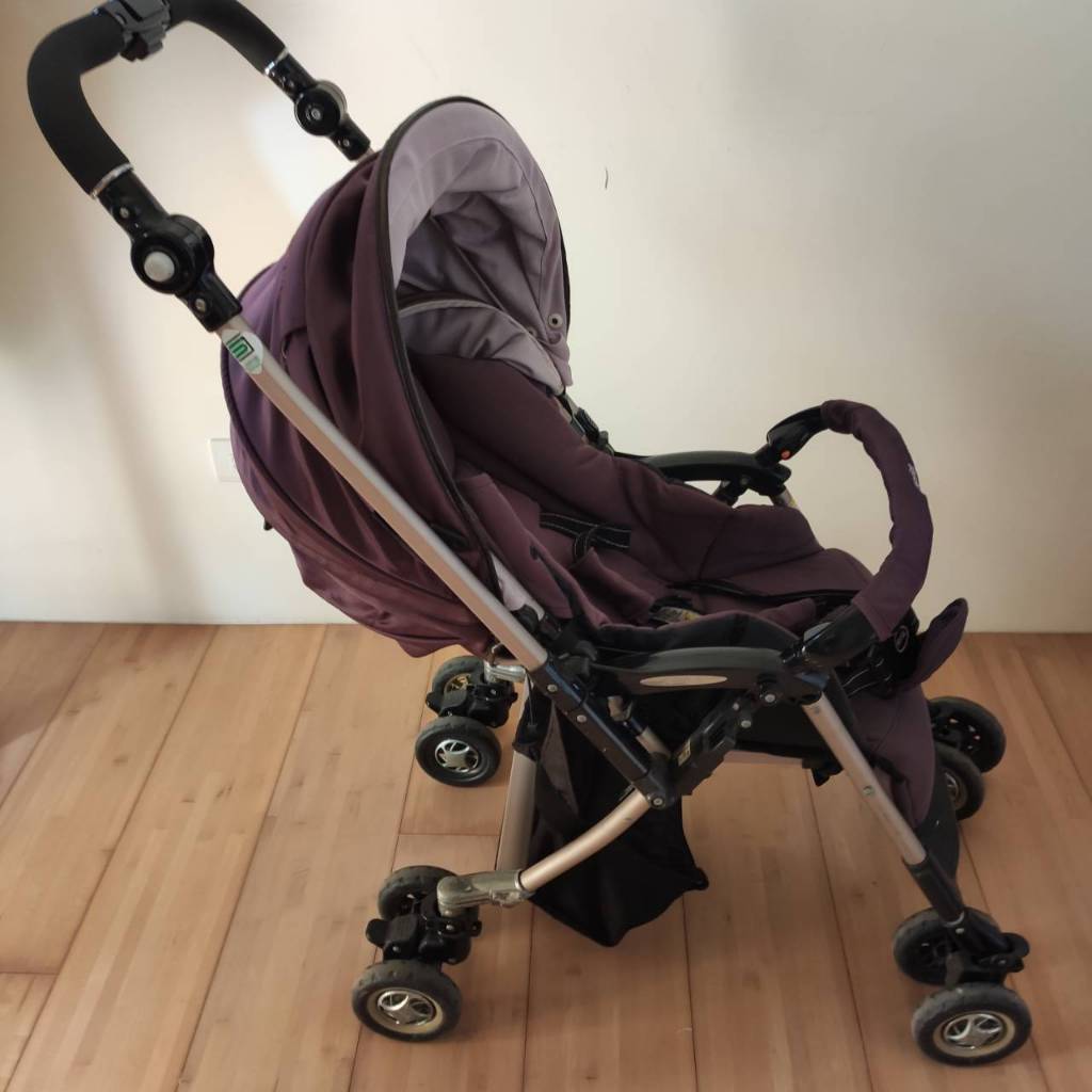 二手商品～Aprica 雙向嬰幼兒手推車(魅力紫)
