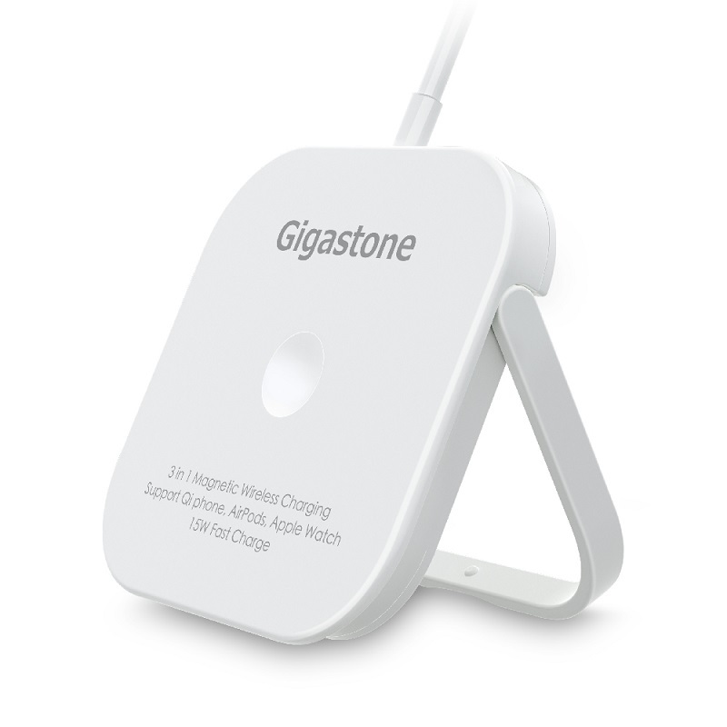 GIGASTONE WP-5320W多功能15W磁吸式無線充電盤