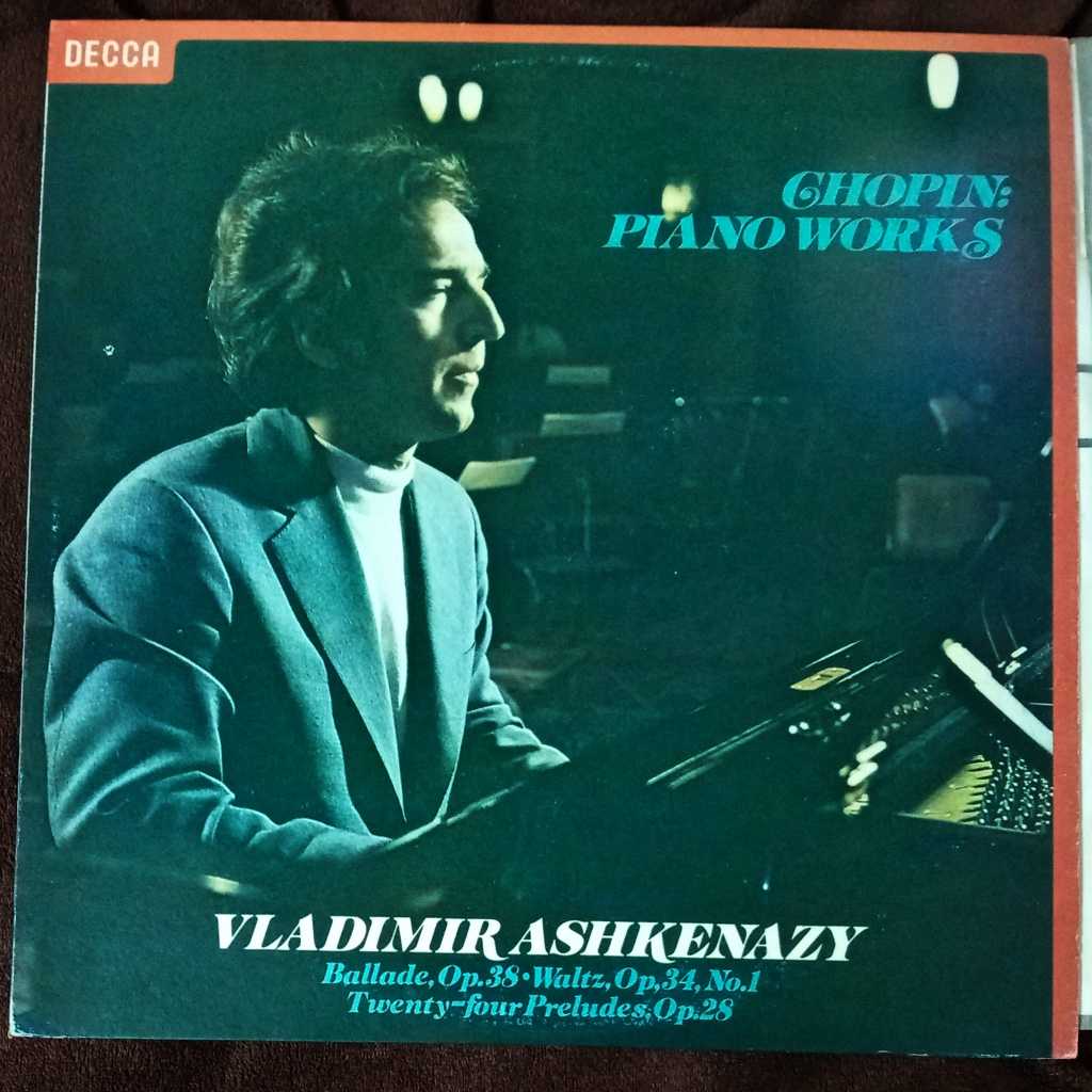 Vladimir Ashkenazy阿胥肯納吉「Chopin : Piano Works蕭邦鋼琴作品集」黑膠唱片