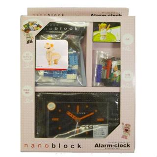 [玩樂高手附發票] 河田積木 nanoblock 積木 96902BK-G 積木鬧鐘+羊駝套組 (黑色) 絕版