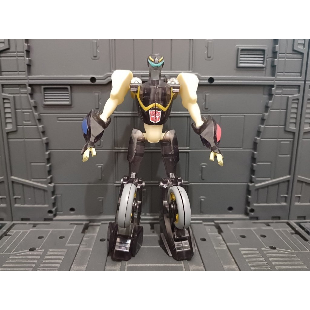 變形金剛 EZ 盒玩 警車 摩托車 巡弋者 PROWL 動畫版 進化版 Transformers Animated 限量