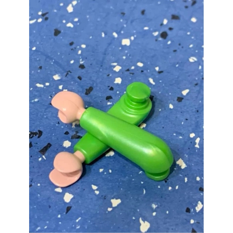 「玩具我最大」二手 摩比 playmobil 自組 綠色 手臂 青蛙王子