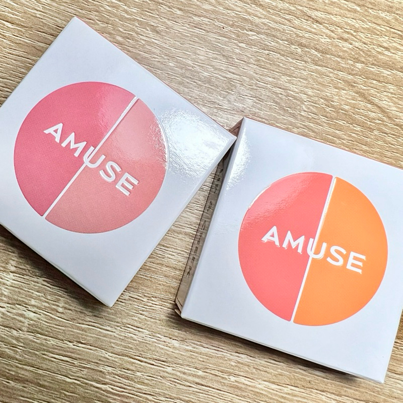 Amuse 雙色唇頰💄 張員瑛 頰彩 潤唇膏 腮紅膏 腮紅霜 腮紅