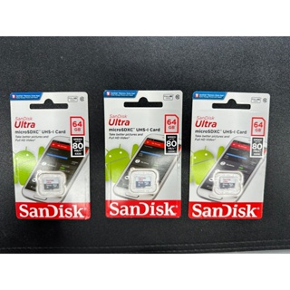 公司貨 SanDisk Ultra MicroSD 64GTF U1 A1 高速記憶卡