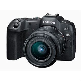 富豪相機現貨CANON EOS R8(RF24-50mm)128G SD 原電.保護貼.保護鏡登錄送禮卷1600及帆布包
