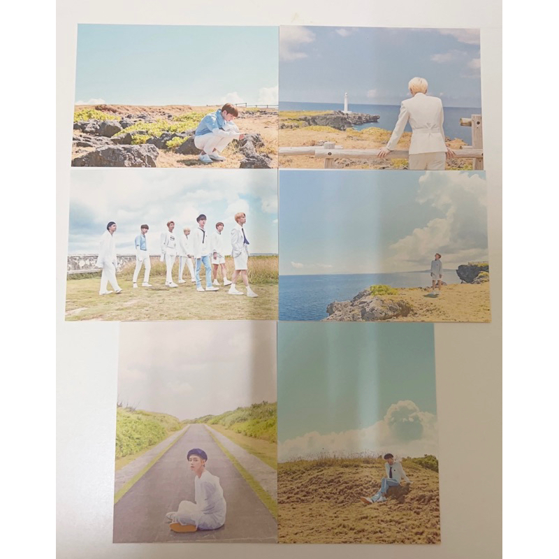 BTS防彈少年團 2018年曆明信片