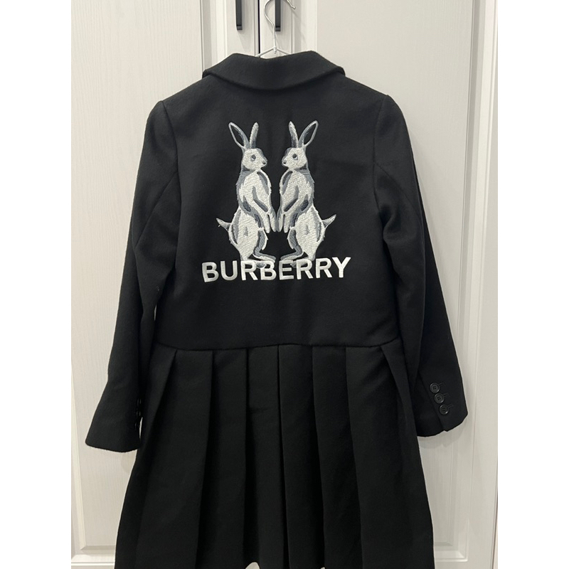 Burberry kids 西裝外套 英倫 大衣 長版 刺繡 經典 可愛 新款 全新 優惠 burberry 百搭 日式