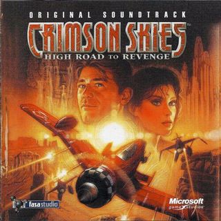 原聲帶-王牌飛行員之復仇大道(Crimson Skies)- ,CD+DVD,美版,C15