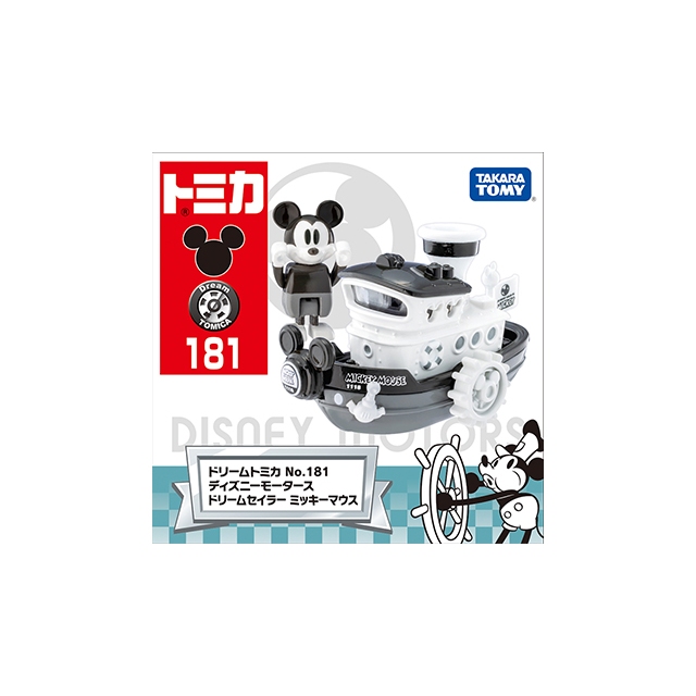 汐止 好記玩具店 Dream TOMICA 騎乘系列 DS遊園列車 DT 米奇黑白蒸汽船 附人偶 DS 91554