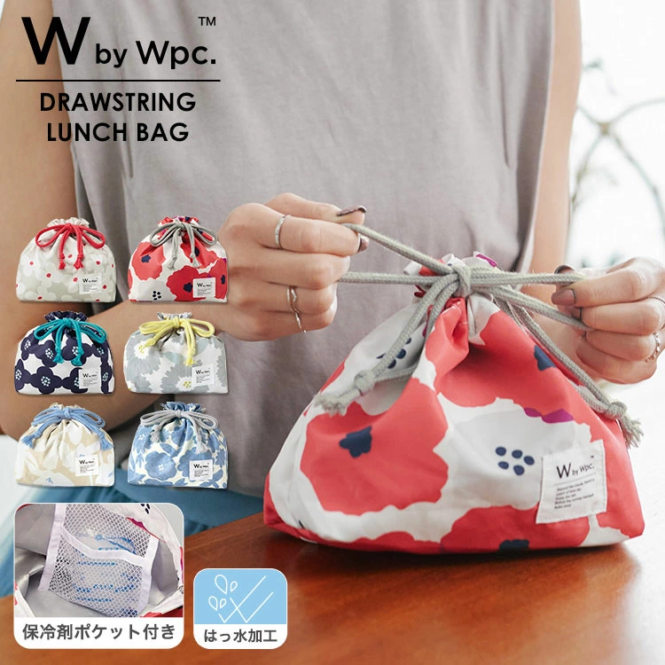 CC選物♾️現貨 日本正版 WPC 午餐保冷便當袋 保冷袋 保冰袋 束口袋