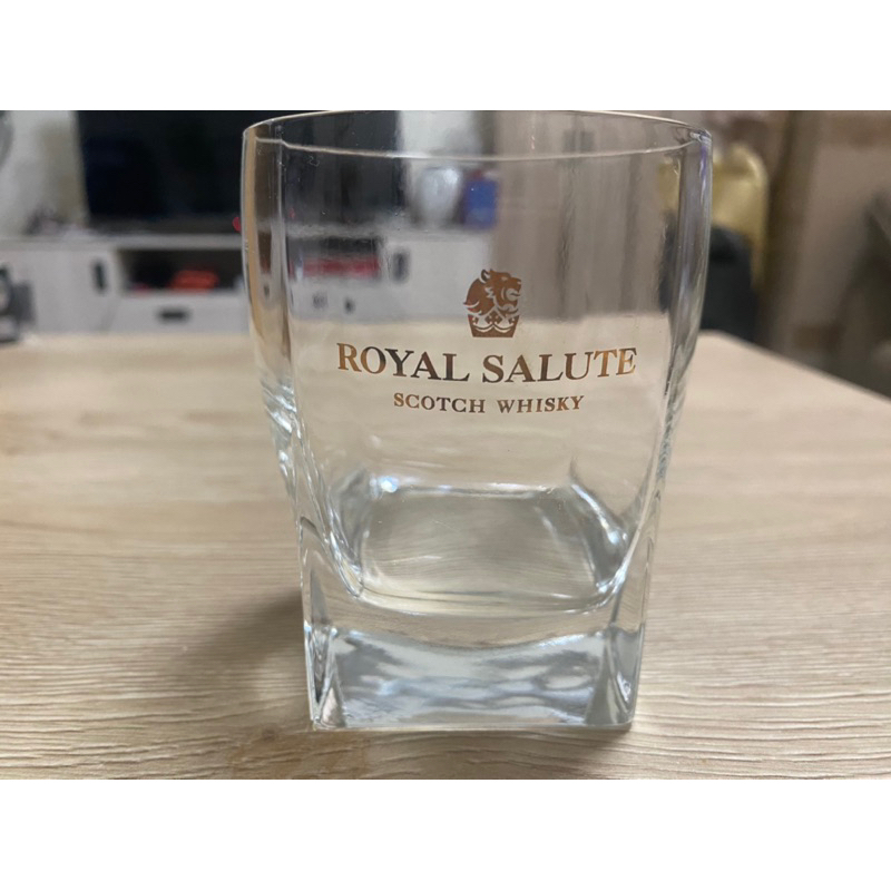 全新-ROYAL SALUTE皇家禮炮 透明酒杯