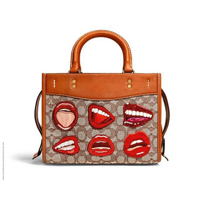 [三井Outlet正品] Coach rogue25 Tom Wesselmann 聯名款