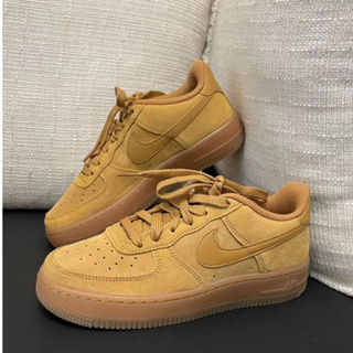 Nike Air Force 1 板鞋 土黃 卡其 AF1 土色 駝色 咖啡 休閒鞋 BQ5485-700