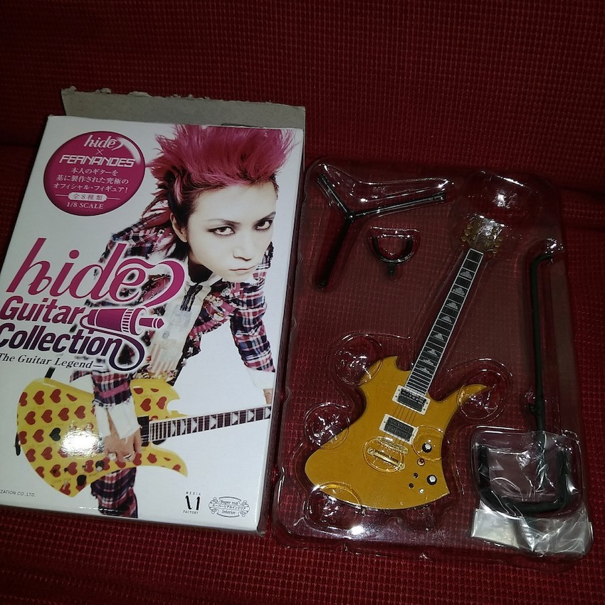 hide吉他模型 MG-LD Lemon Drop hide Guitar Collection / X JAPAN