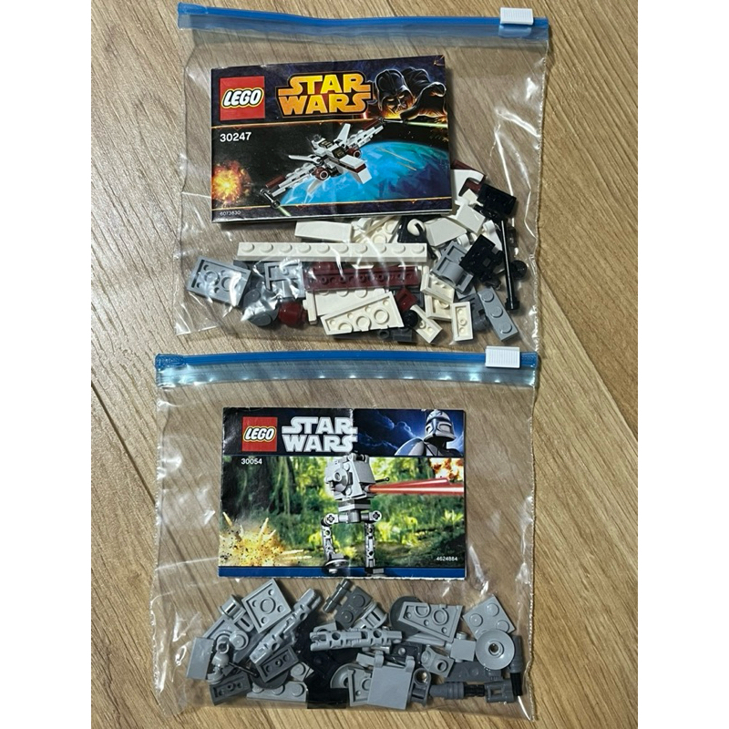 LEGO 樂高星際大戰 迷你 30054 與 30247