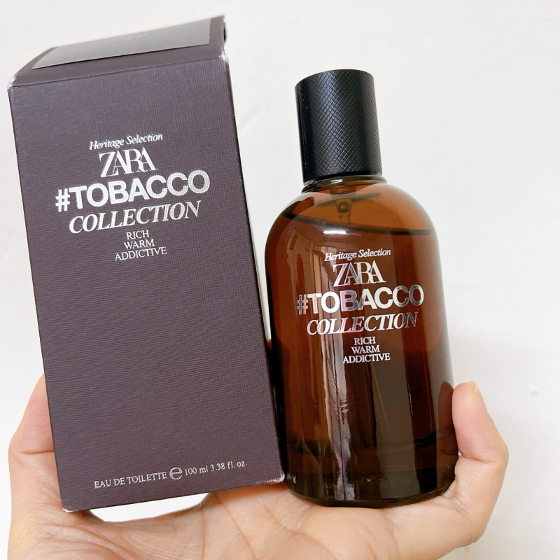 近全新 ZARA MAN TOBACCO EDT 蜂蜜奶酒香菸草淡香水100ml