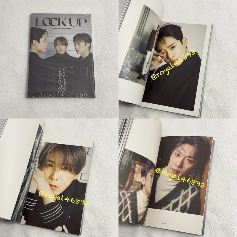 FTISLAND lock up 韓國專輯 空專 只有「空專+CD」 李洪基 李在真 崔敏煥