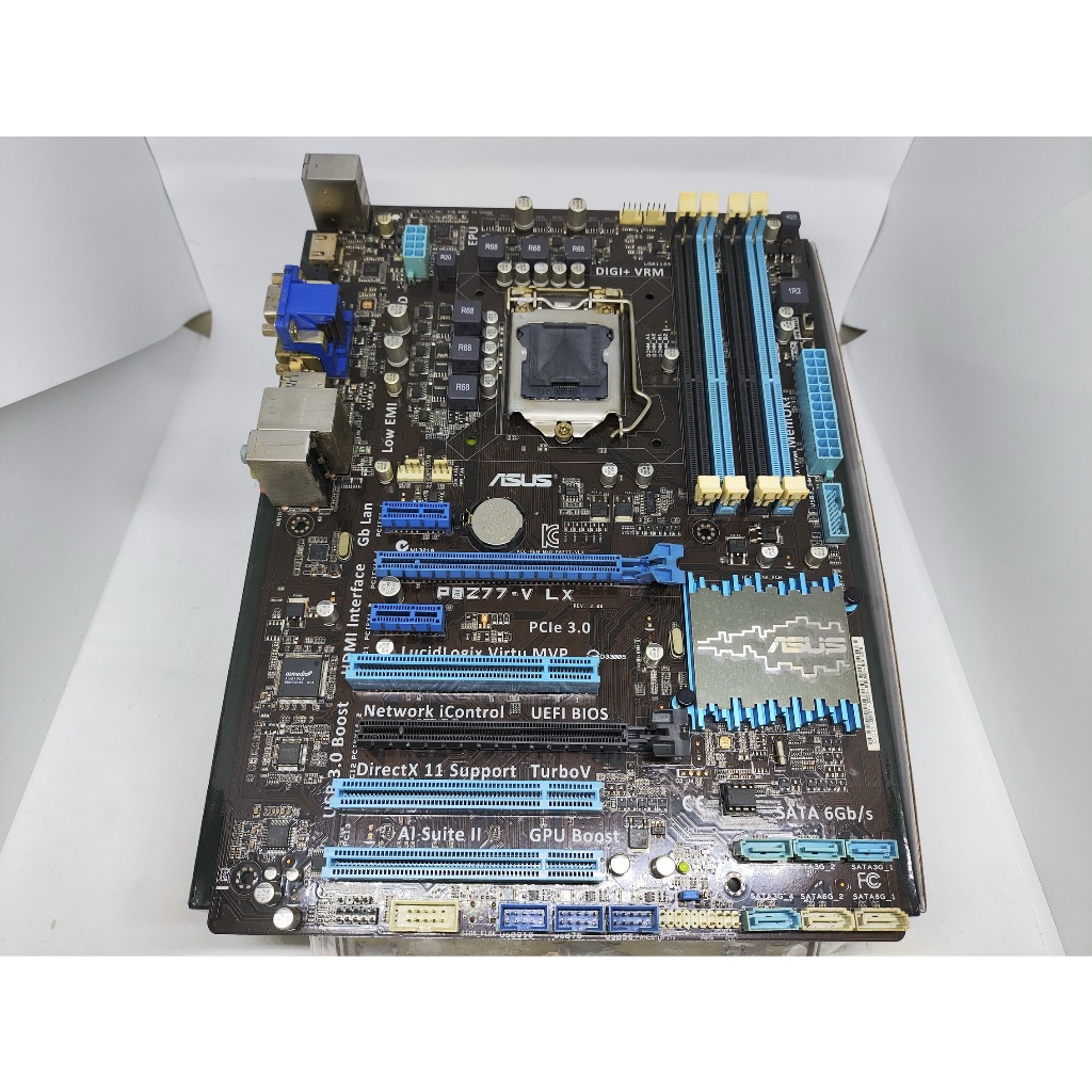 ASUS 華碩 P8Z77-V 主機板 LGA1155 支援四條記憶體 雙通道  高階超頻 主機板