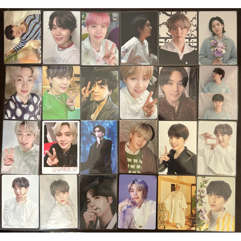 #現貨 BTS防彈少年團 小森林 會員禮 box10中秋 PTD suga 閔玧其 官方 隨機卡 四寸卡 專卡 小卡