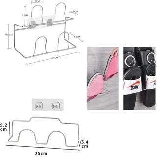 生活用品 無痕壁掛鞋架 拖鞋鞋架 門後鞋架 拖鞋收納 簡易鞋 拖鞋收納 簡易拖鞋架 拖鞋架 免打孔拖鞋架