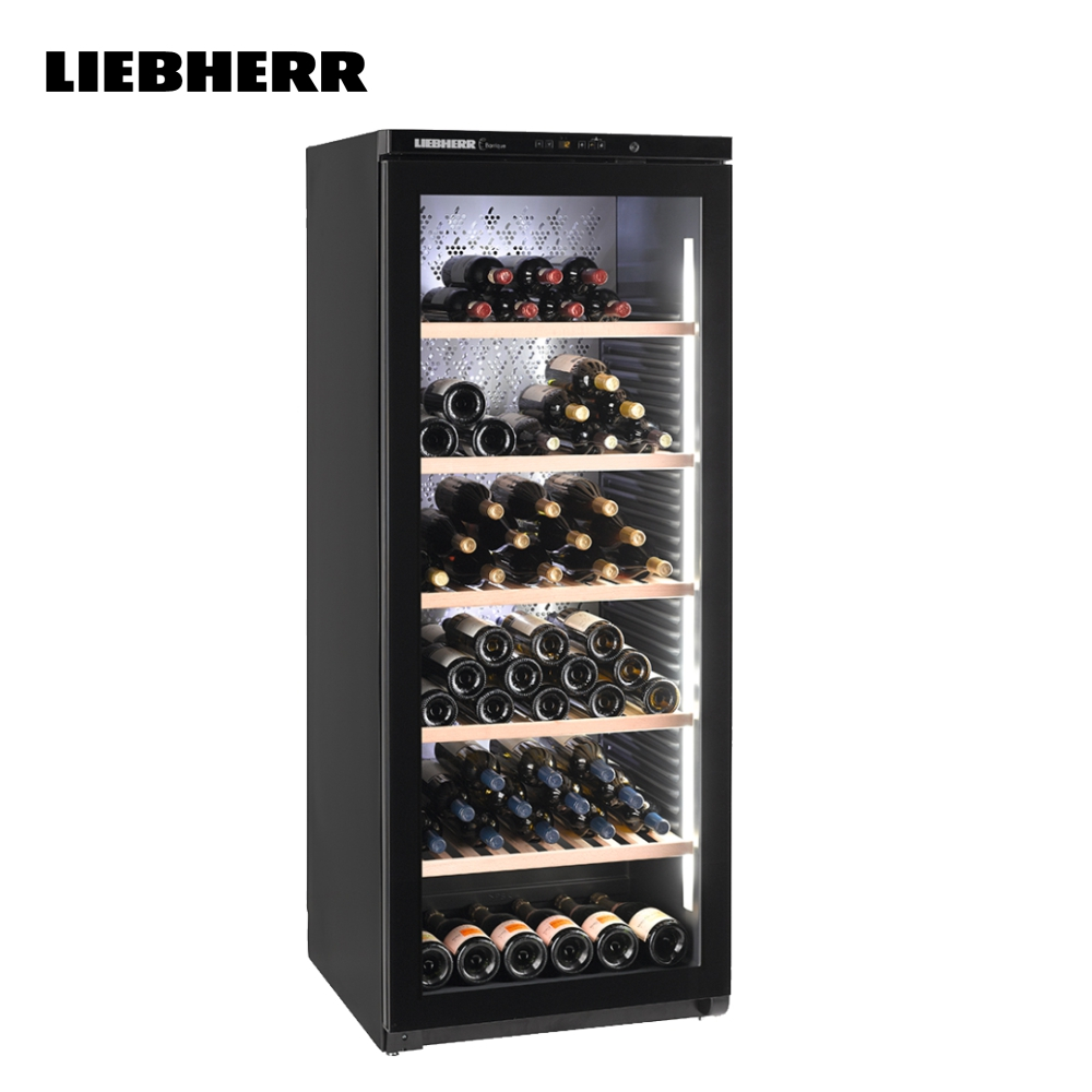 【德國LIEBHERR 利勃】Barrique系列獨立式單溫紅酒櫃-除霧式/168瓶(WKGB4113)｜紅酒櫃頂級品牌