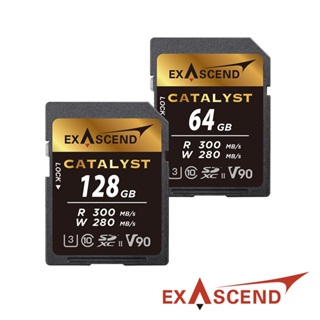 【Exascend】Catalyst V90 超高速SD記憶卡 64GB/128GB (公司貨)