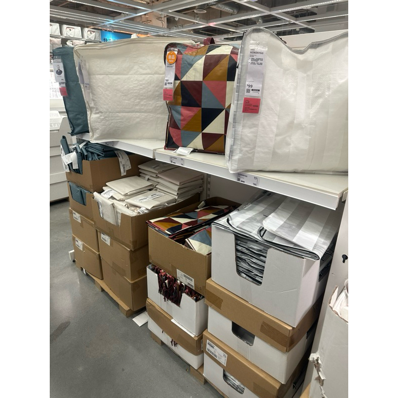 現貨 特價中 IKEA代購 多款 收納盒 白色/透明 棉被收納 床下收納 分類袋
